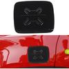 Fuel Filler Cap Door Oil Gas Tank Cover Trim Decoration Sticker For Jeep Renegade 2016 2017 2018 2019 2020 2021 2022 2023 2024 Exterior Accessories