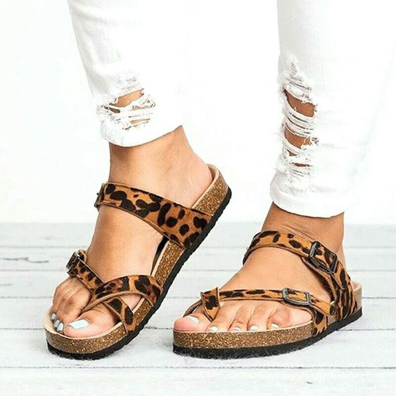 Casual And Comfortable Womens Toe Post Sandals With High Heel