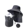 Neckline Mask Man Sun Hat Mesh Summer Cover Face Cap Portable Outdoor Fishing Cap  Summer
