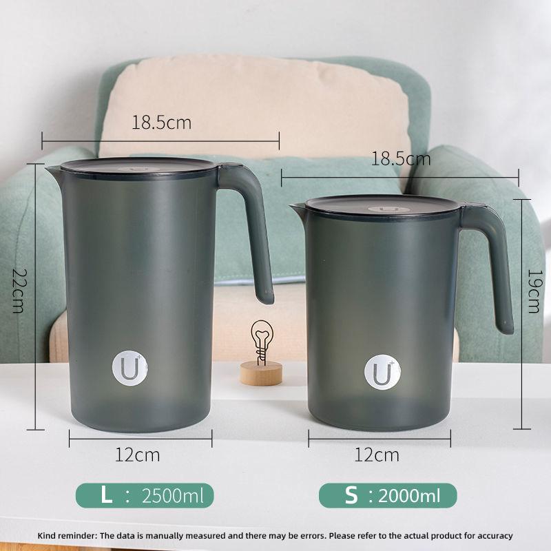 Zahuštěná rychlovarná konvice na studenou vodu, domácí velkokapacitní konvice na studenou vodu, proti pádu, vysoká teplota, odolná proti výbuchu, konvice na přípravu čaje, šálek s citronem