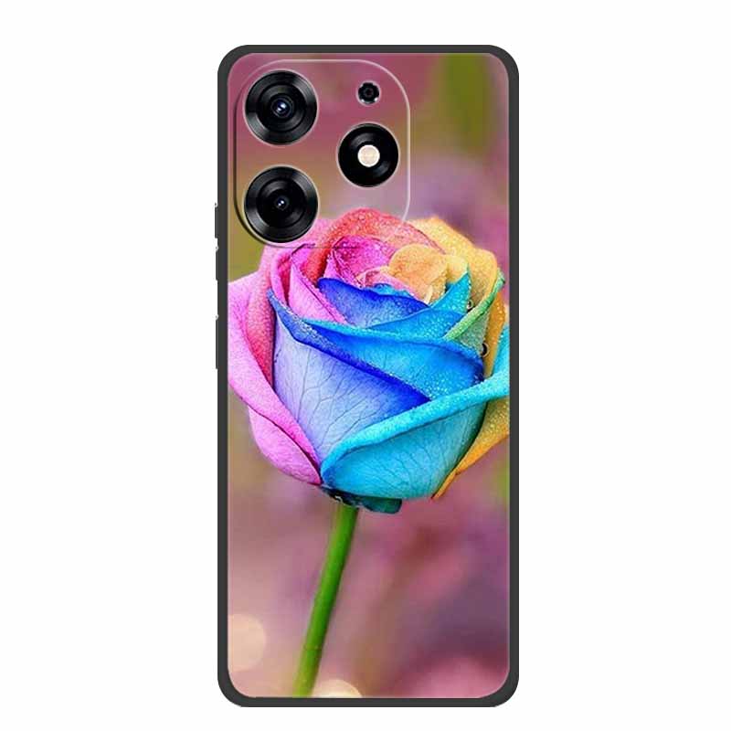 Phone Case For Blackview Shark 9 Case Black Silicone Soft Coque Funda For Blackview Shark 9 Back Cover Case Shark9 6.67" Shell