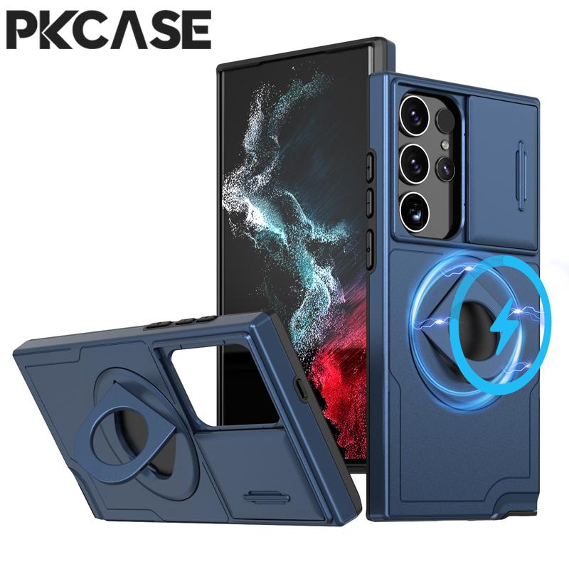 PKCASE Shockproof Case For Samsung S23 S22 S21 Plus S20 Ultra Cover For Samsung A54 A55 A35 A34 A25 A24 A15 A14 A13 A05S A05 5G