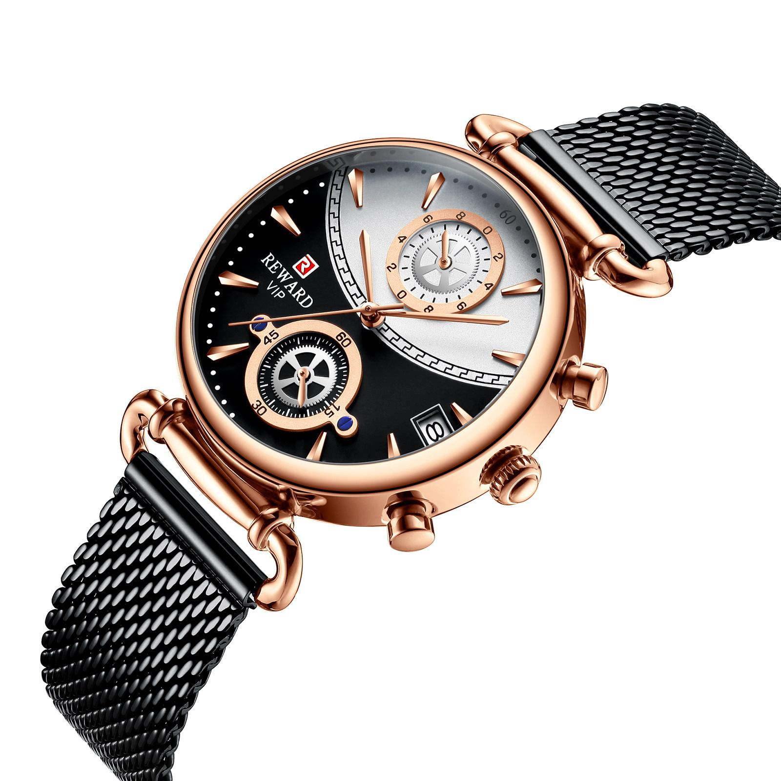 

Новые часы для пар Reward, модные трендовые часы для пары, студенческие водонепроницаемые кварцевые часы, часы для пар