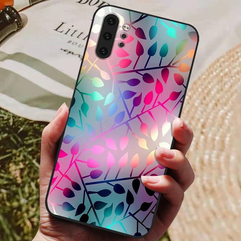 Pro Samsung Note 10 Plus Pouzdro Silikonový Zadní Kryt pro Samsung Galaxy Note 10 Plus Note10 Pro Pouzdro Note 10 + Ochranné Fundas