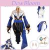 Gorgeous Genshin Impact Layla Cosplay Costume Wig Shoes For Adults Halloween Carnival Party