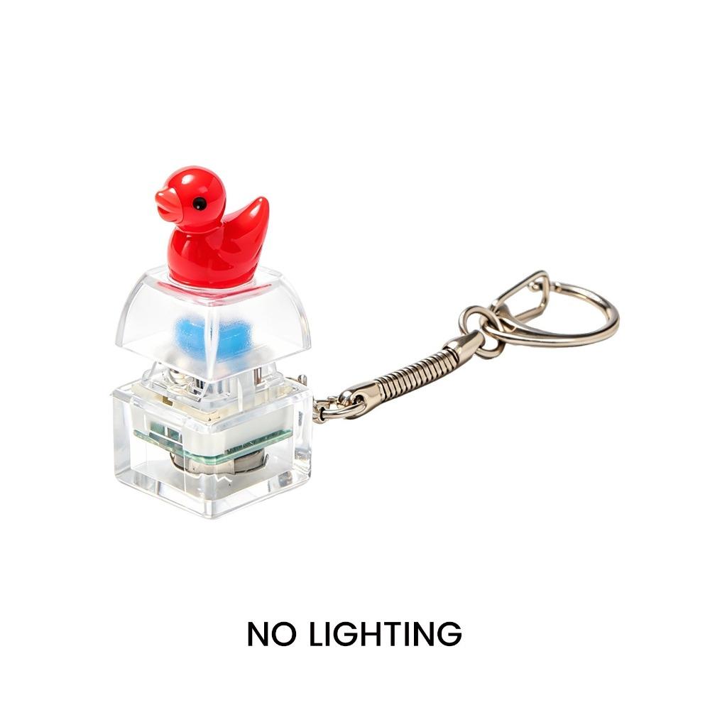 Clear Shell Stress Relief Toy Pressable Button Portable Fidget Toy Casual Gatherings красный