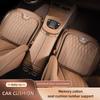 EFG1 Volkswagen Car Seat Cushion Lumbar Support Set Accessories For VW GTI Polo Golf MK6 Passat B6 Tiguan Arteon T-ROC Jetta ID.3 CC