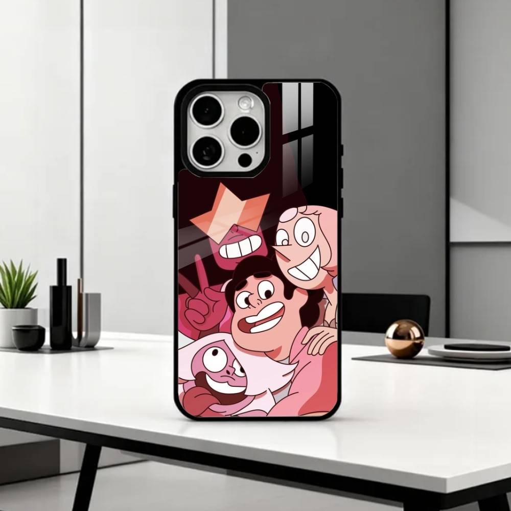 

L-LGBTQ S-Steven U-Universe Phone Case For iPhone17,16,15,14,13,12,11 Plus,Pro Max Magnetic For Magsafe Wireless Charging iPhone16PRO