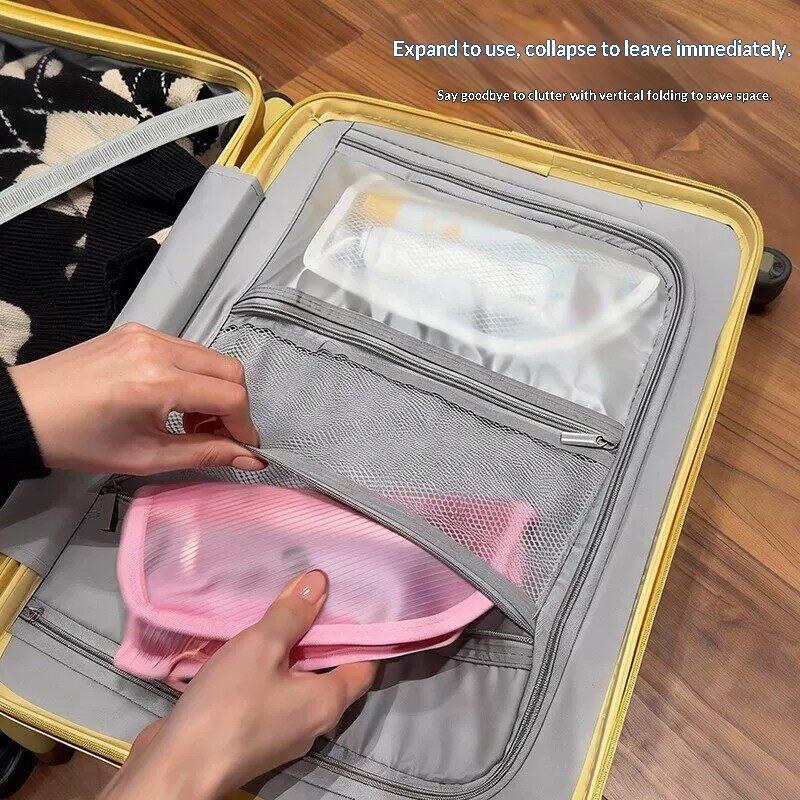 Waterproof Toiletry Bag Large Capacity Travel Organizer for Cosmetics and Toothbrush