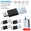 For Nintendo Switch USB Receiver for Xbox One S/X Wireless Game Controller Bluetooth-compatible 5.0 Dongle Adapter for PS4/5