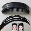 1/2 Stück Unsichtbarer Haarpuff Kopfkissen Haarspangen für Damen Mädchen Volumen Haarboden Flauschiger Schwammclip Dutt DIY Haarstyling-Werkzeuge