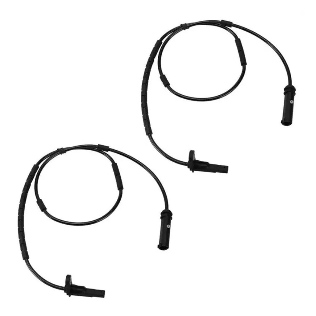 34526791223 2pcs Front ABS Wheel Speed Sensor for BMW 1 2 3 4 Series