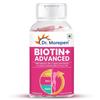 DR. MOREPEN Biotin+ Tabletten | Mit Multivitaminen, Aminosäuren, Natürlichem Extrakt aus Amla, Kurkuma & Grünem Tee, Bhringraj & Brahmi | (60 Tabletten)