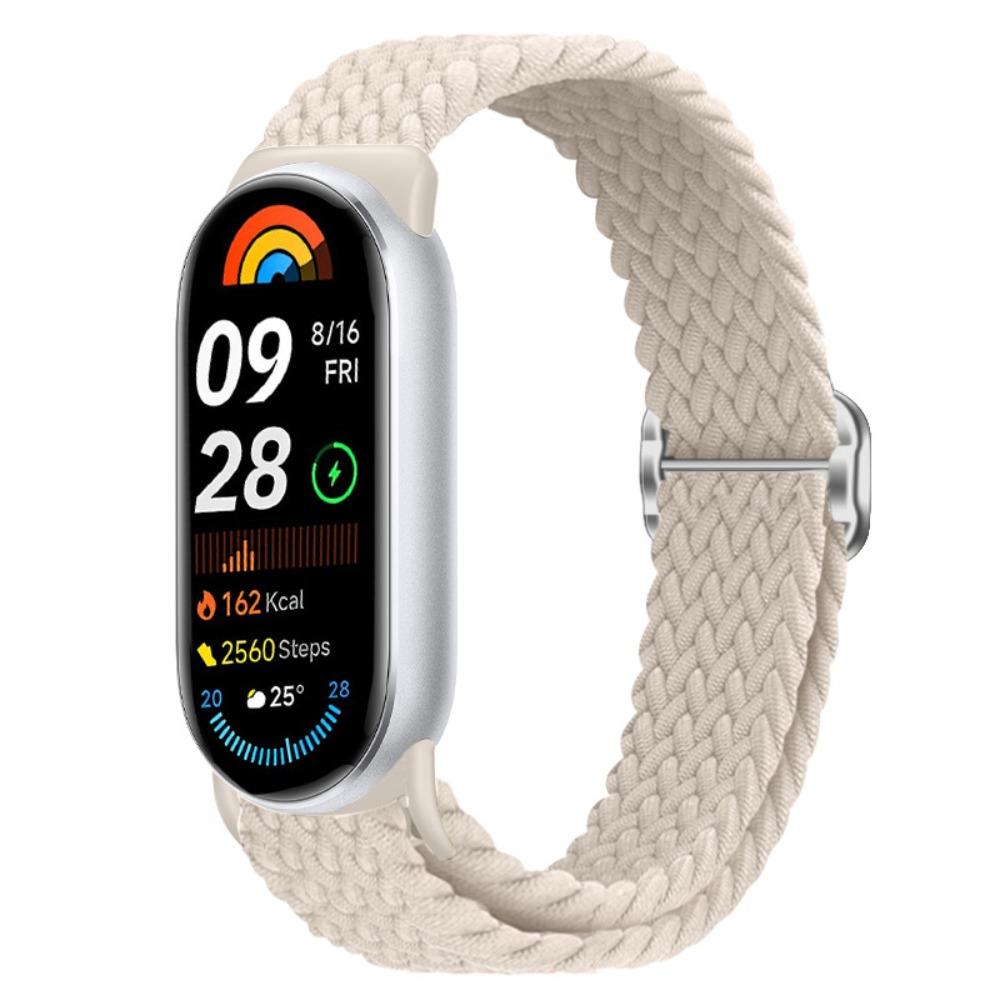 Nylon Watch Strap Knit Breathable Smart Watchband Soft Multicolored Watch Replacement Bracelet for Band 8/9/10 Unisex