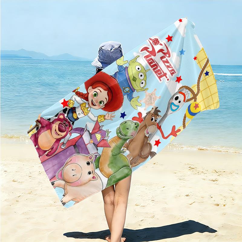 Mickey Minnie Love Towel Large Quick-Drying Microfiber soft S-Square Pants-s Beach Towel for Travel Fitness Bathing Camping. 0730s66