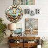 12 Inch Round Wall Clock Sure to Receive Compliments and Admiration from Guests