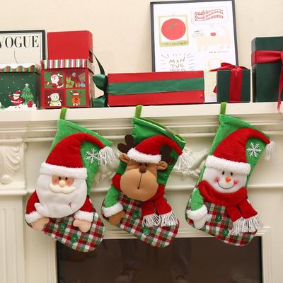 Christmas Stockings Decorative Socks Gift Bag Decorative Socks Gift Bag Christmas Tree Pendant Christmas Gift Socks