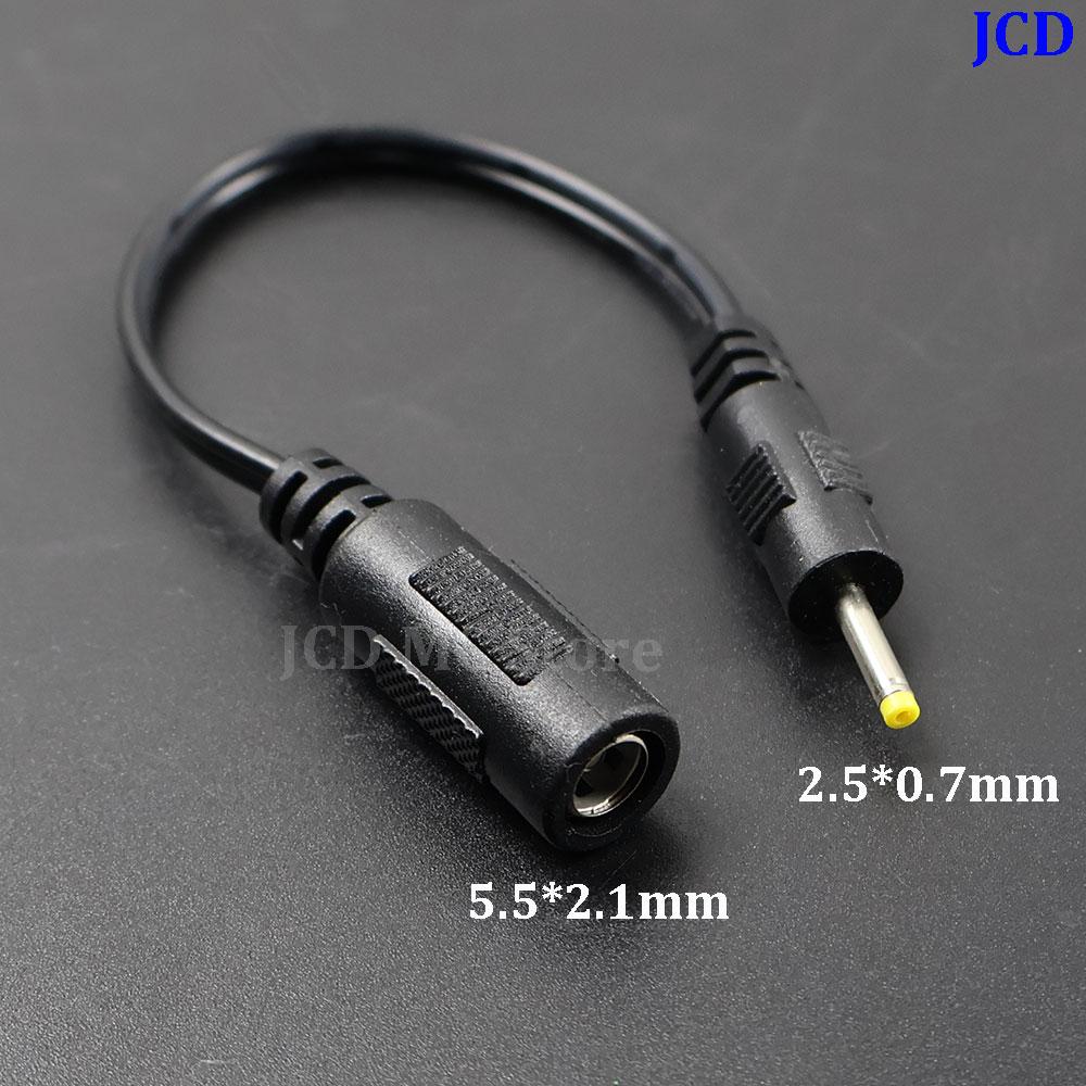 1/3/5PCS 5.5x2.1mm DC Female Power Jack to DC Male Plug Cable 5.5*2.5mm 3.5x1.35 4.0*1.7mm 4.8*1.7 2.5*0.7 Connector Power Cord