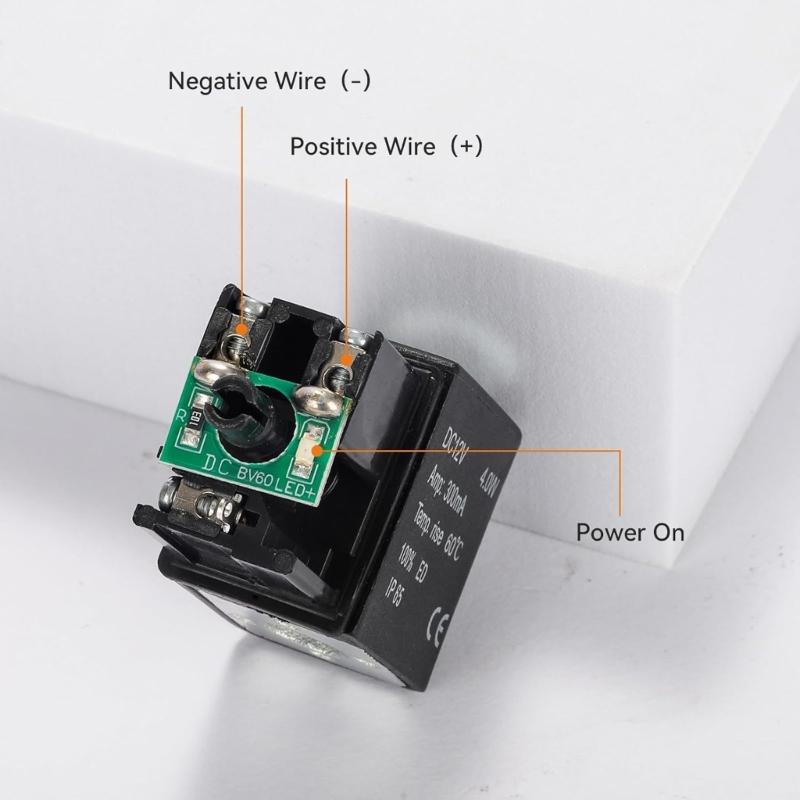 Elettrovalvole 12V Per Sistemi Pneumatici 2 Vie 3 Posizioni Controllo Flussi Aria Corpo in Leghe Con Porte da 1/4"