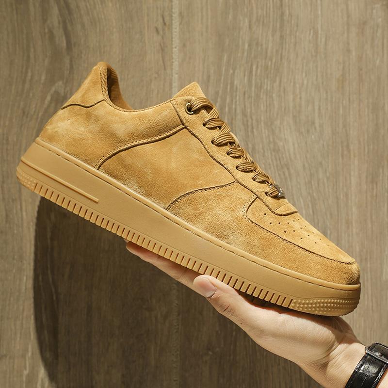 Fashion New Arrival Men's Casual Shoes Spring Autumn Men Sneakers Breathable Leather Skateboard Footwear Super Soft Male Tenis Masculino