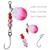 Lure Bait Spinner Sequins6cm2.2gSingle Hook Melon Seed Spoon Bionic Fake Bait Lure Fishing Bait Fishing Gear Fishing Supplies