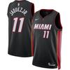 Nike Icon Classic Miami Heat Icon Edition 2022/23 Letter Number Print Pullover Sleeveless Basketball Jersey Men jersey Black DN2011-017