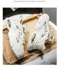 Spring 2026 Men's Breathable Mesh Sports Casual Shoes - Trendy Thick Sole for Junior High School Students & Dad