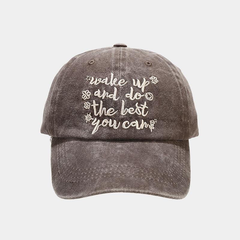 Vintage Adjustable Unisex Vintage Cap for Outdoor Hiking and Mountaineering