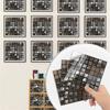 Abstract Mosaic Ceramic Tile Sticker For Home Renovation Waterproof Kitchen And Bathroom Decoration