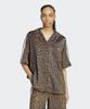 Satin Shirt - Leopard: Brown / Ka2678
