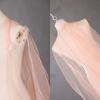 Organza Ancient-style Cloak with Shoulder Strap Dance Costume Party Long Shawl Fairy Dance Wear Chinese Style Flowy Cape