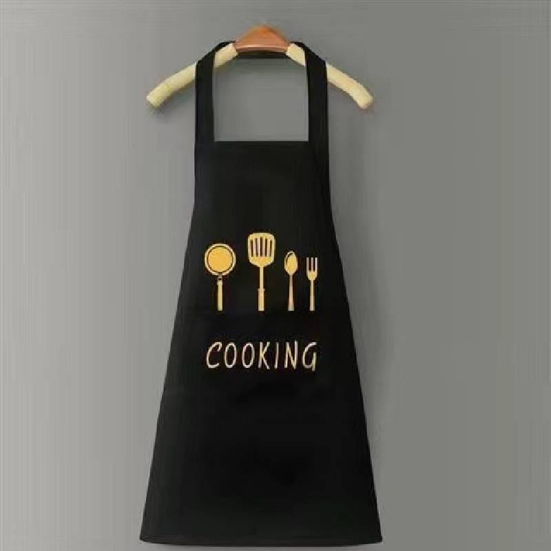 Waterproof Proof Oil Pvc Apron With Pocket Butcher Chefs Kitchen Cook Unisex Bbq