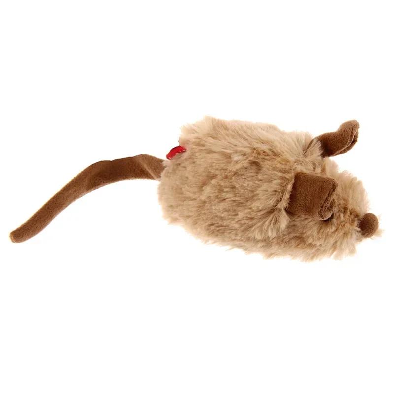 Pulley Mouse Pet Supplies Plush Sound Cat Toys Pet Toys Kitten Self Hi