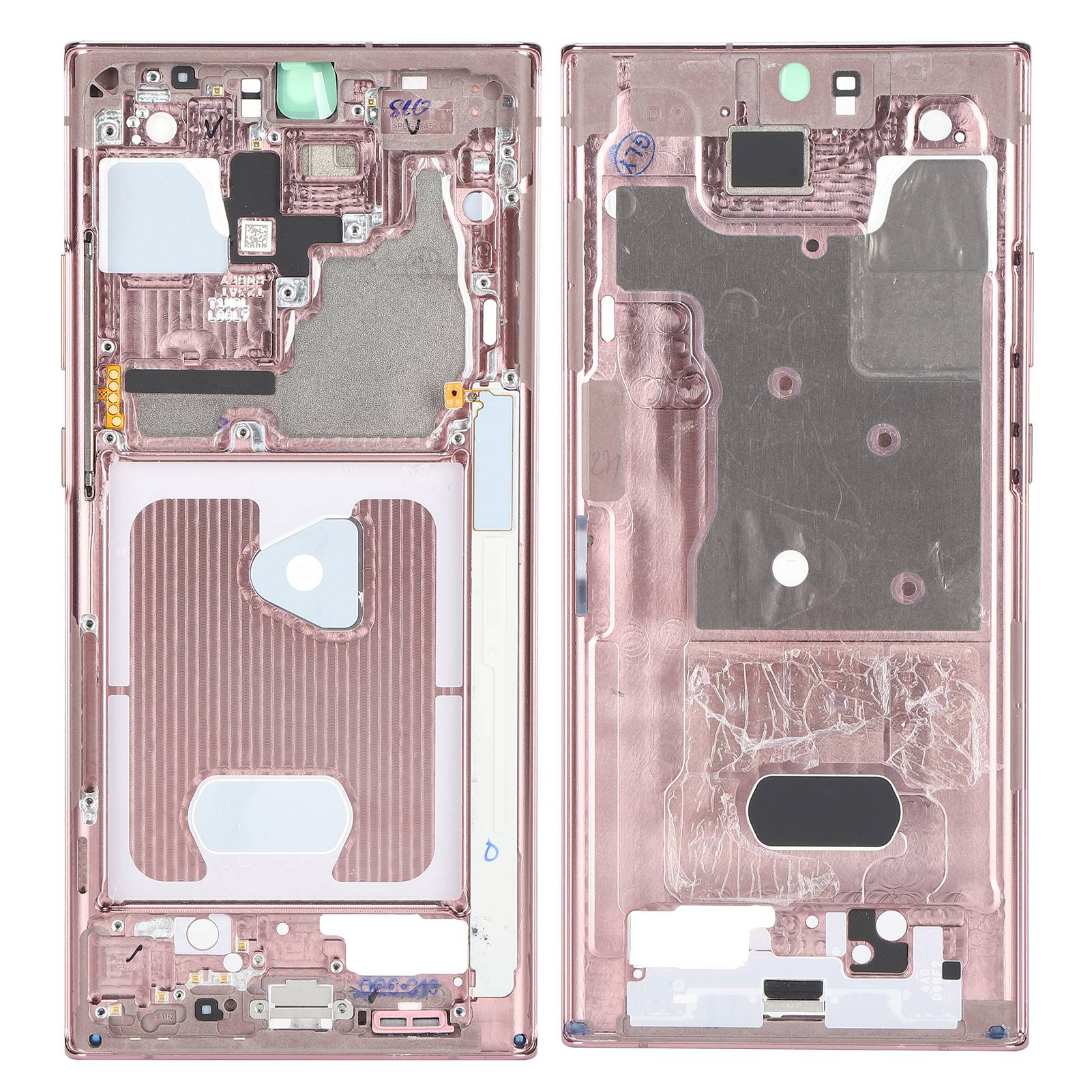 

Замена крышки корпуса средней рамки для Note 20 Ultra Repair Service PartsPink розовый