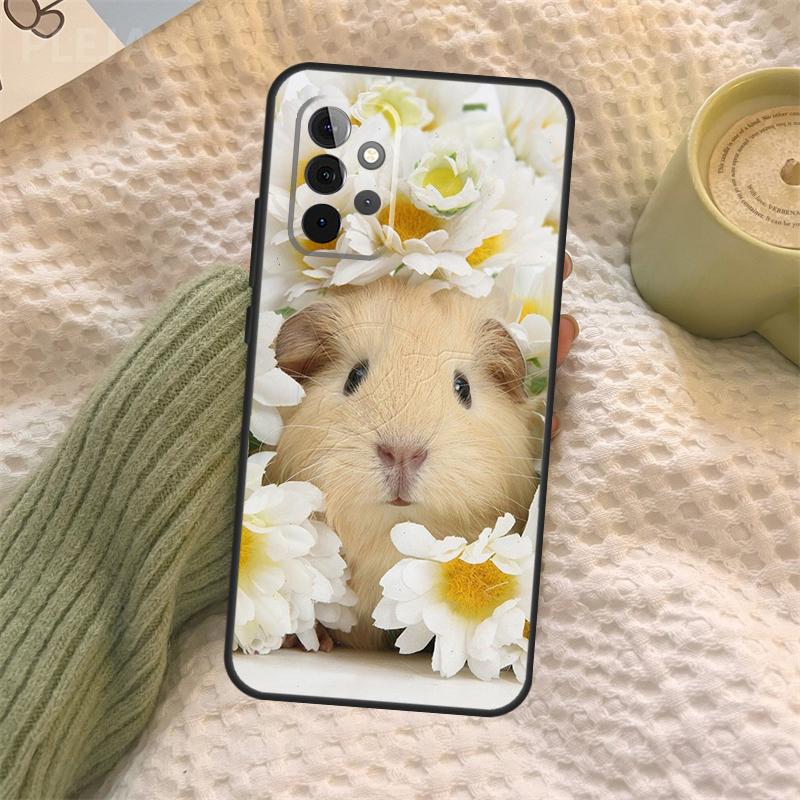 

Animal Guinea Pig Phone Case For Samsung Galaxy A12 A32 A52 A22 A72 A31 A51 A71 A50 A70 A21S A52S A53 Cover For Samsung A50