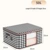 Sacos de Armazenamento Zhai Wan Jia Bird Grid Visíveis - Médio (Pacote de 7)