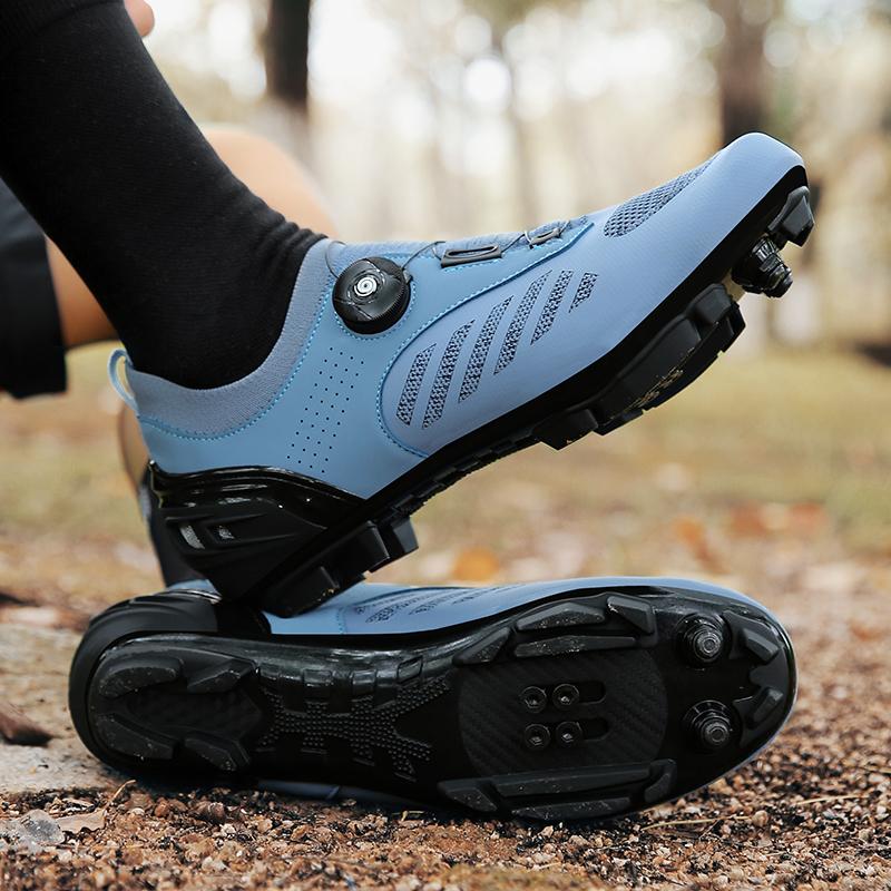 Cycling Shoes man Footwear mtb Bicycle outdoors Cycling Sneaker speed Lock Flat pedal Cleat shoe Racing Lock bicycle shoes MTB