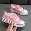 Children's Canvas shoes2026Spring New Breathable Girls' Shoes, Unisex, Fashionable and Versatile Soft-soled Casual Shoes for Students