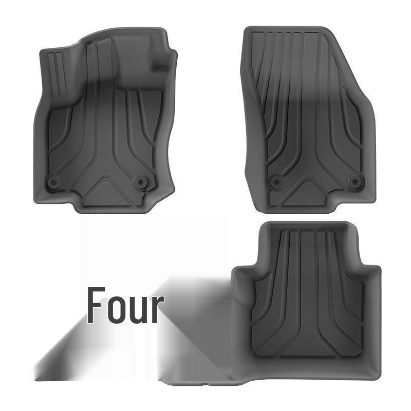 Custom TPE Trunk and Floor Mats for 25 Volkswagen Tayron L Models - Durable and Wear-Resistant