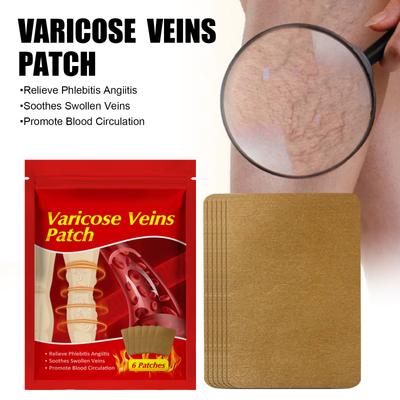 Chinese Herbal  Patch For Varicose Veins To Enhance Capillary Health Effective L Plaster For Varicose Veins