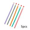 5/10pcs Soft & Bendable Magic Pencils  Colorful Stripe Design Perfect for Kids & Students Classroom Gifts & Back To School Supplies