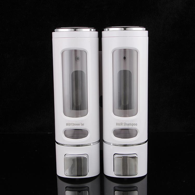 Wall-Mounted Bathroom Soap & Shampoo Dispenser