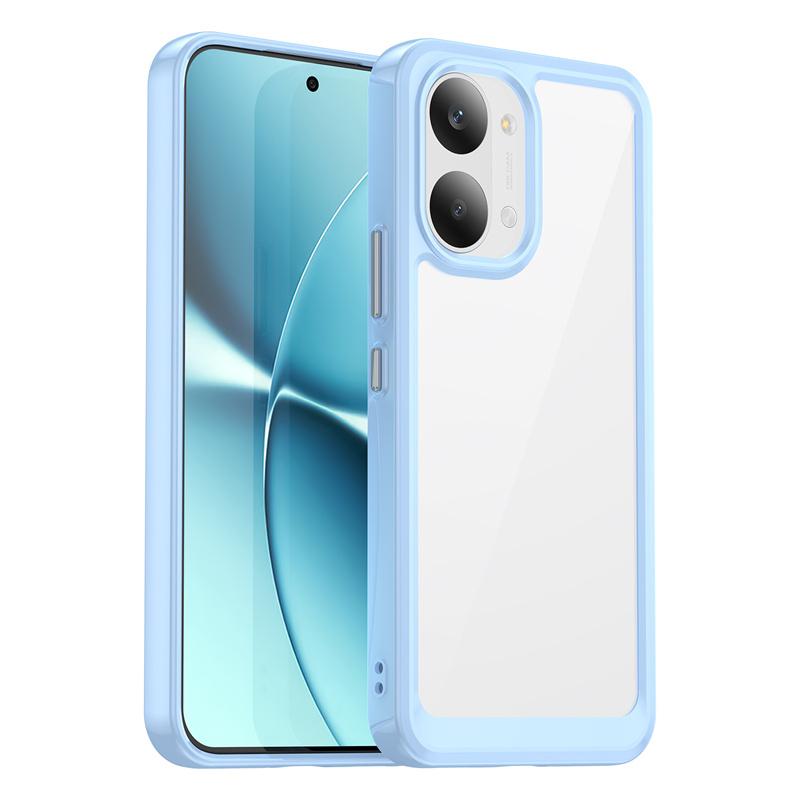 Transparent Colorful TPU Phone Case for Xiaomi Poco X8 Pro Max Protective Cover Frame Fundas Coque Capa
