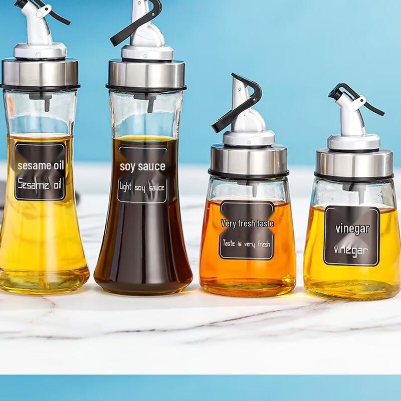 Automatic Opening Glass Oil Dispenser