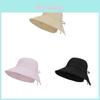 Sommer-Outdoor-Sonnenhut mit breiter Krempe und atmungsaktivem Polyester für Damen
