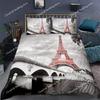 Bridge Landscape Digital Printing Duvet Cover Set For Kids Boys Girls Polyester Bedding Set Double Single Size With Pillowcase
