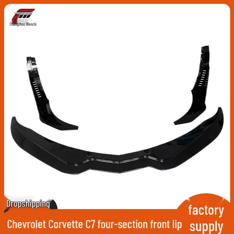 Sport Front Lip Splitter Kit for 2014-2019 Chevrolet Corvette C7