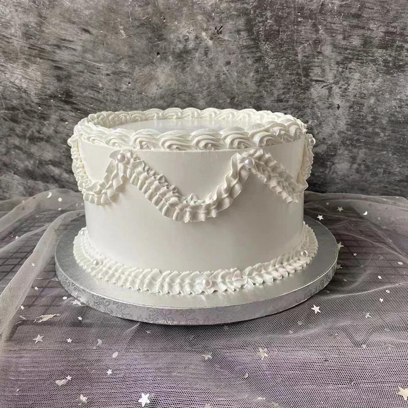 6/8 Zoll Künstlicher Kuchen Simulationskuchen Modell Geburtstag Falscher Kuchen Schaufenster Muster Laden Dekoration Fotografie Requisiten