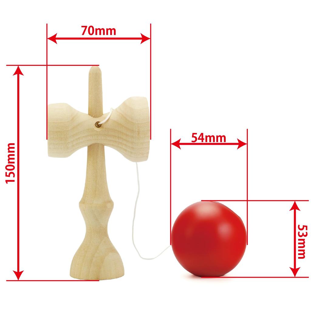 Spin Gear Easy Kendama for Professionally Lightweight Ball and Large Plate for Easy Loading Kids, Designed, (Blue)