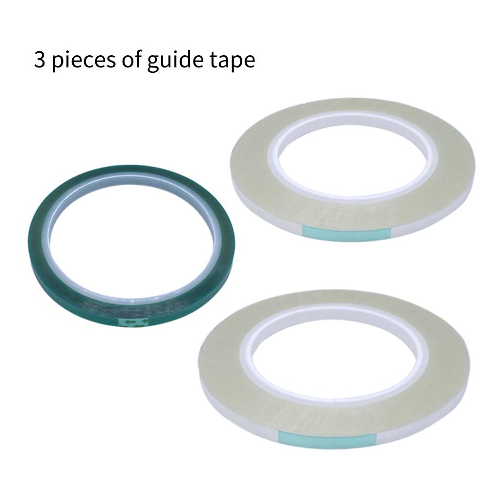 1/4 10 In Tape Splicing Set and Leader Tape Open Reel Audio Splicing Kit Metal Tape Splicing Blocks for Recorder Open Reel Tape